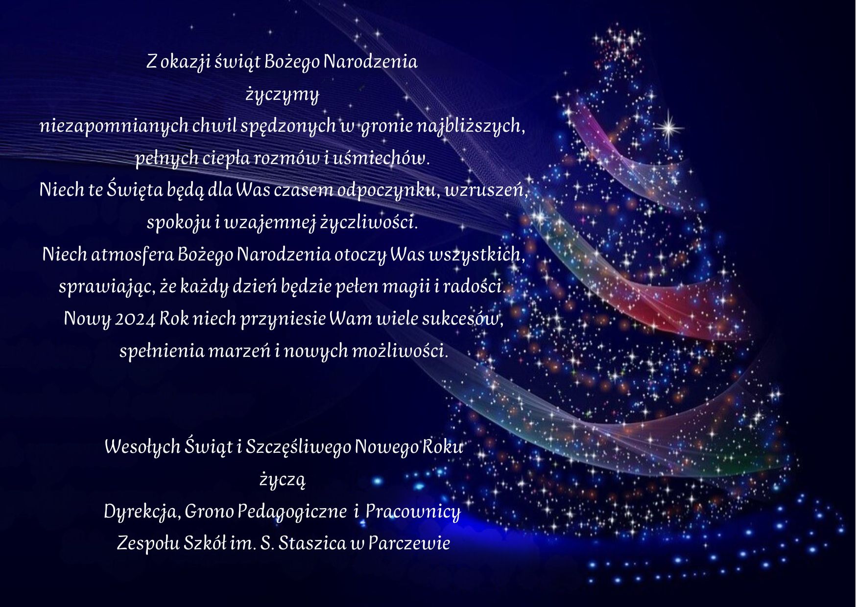 WESOŁYCH ŚWIĄT