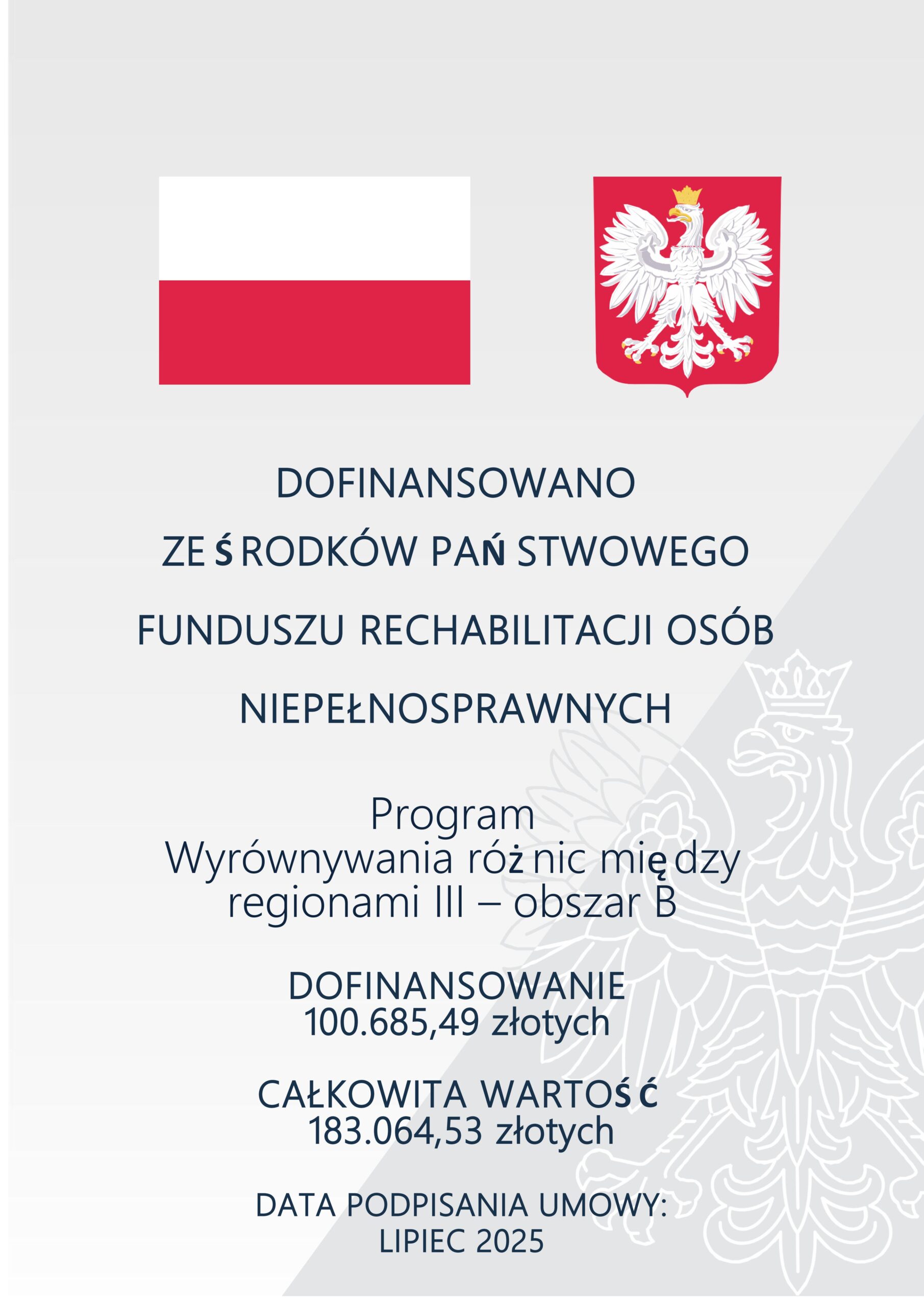 „Programu wyrównywania różnic między regionami III”