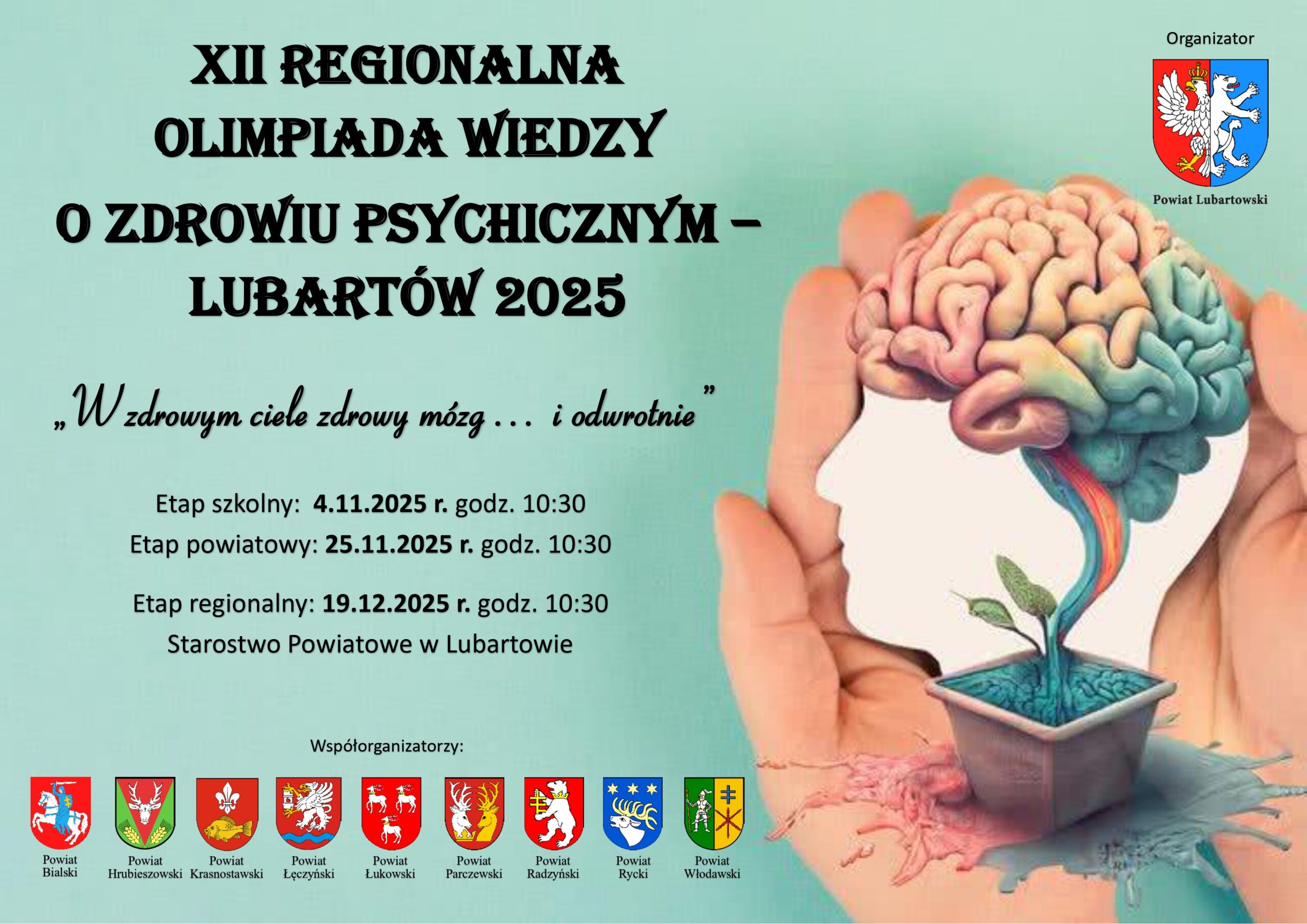 XII Regionalna Olimpiada Wiedzy o Zdrowiu Psychicznym