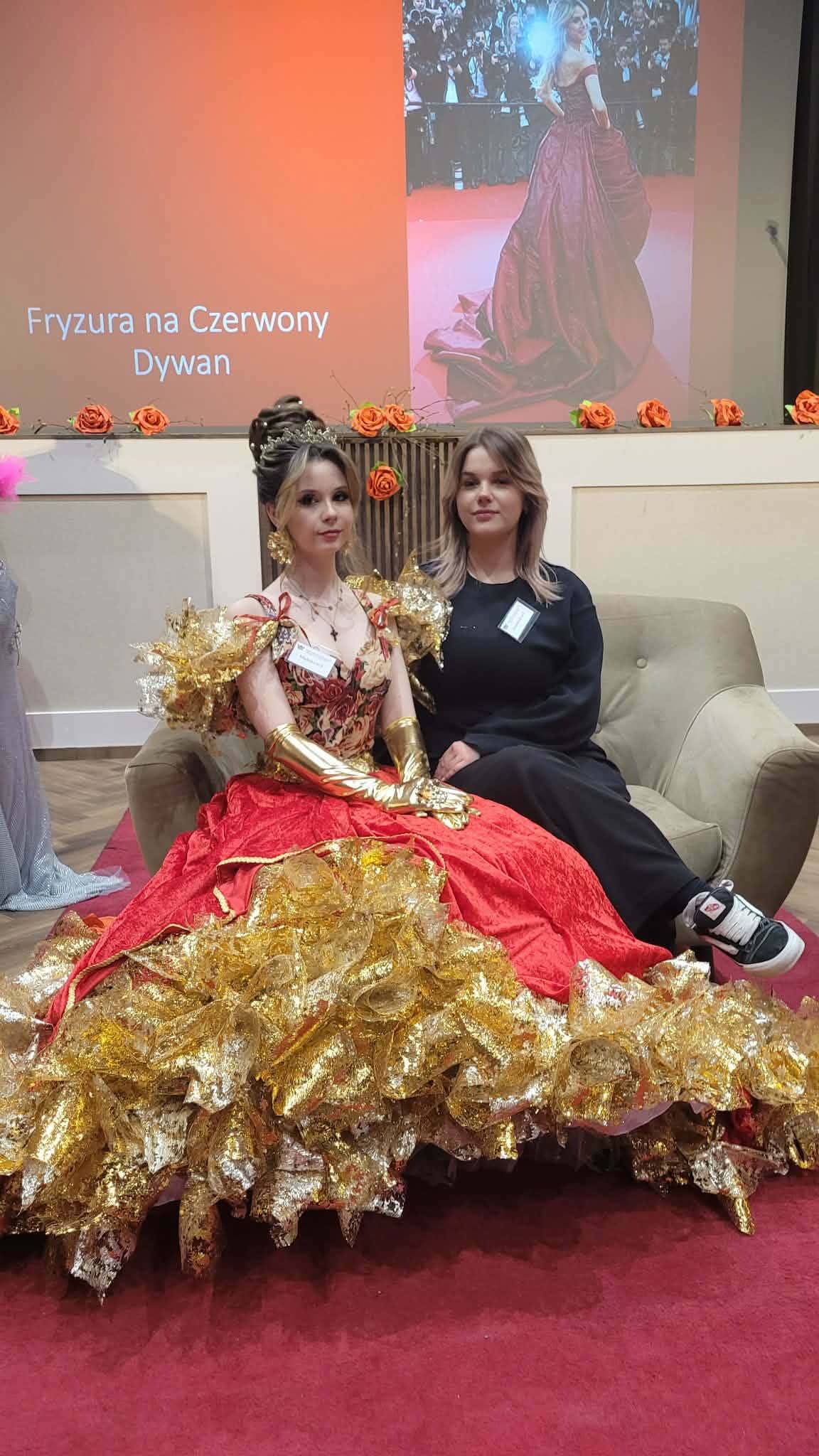 FRYZURA NA CZERWONY DYWAN